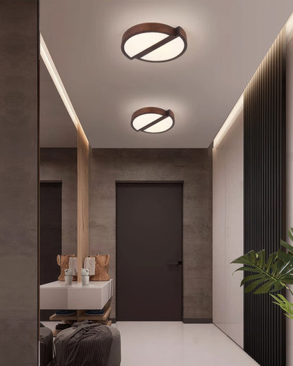 WalnutAura | LED-Deckenleuchte