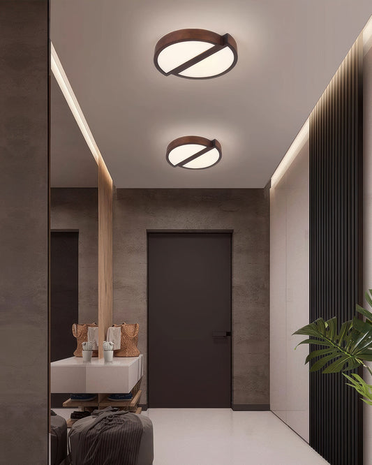 WalnutAura | LED-Deckenleuchte