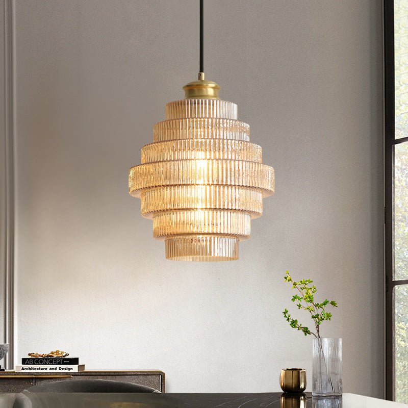 BrassBottle – Glas- und Messinglampe