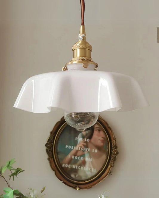 KupferGlanz | Pendelleuchte – Vintage Kupferlampe mit Glas