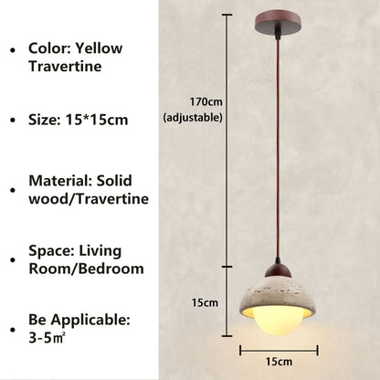 ZenLicht | Moderne Wabi Sabi Pendelleuchte