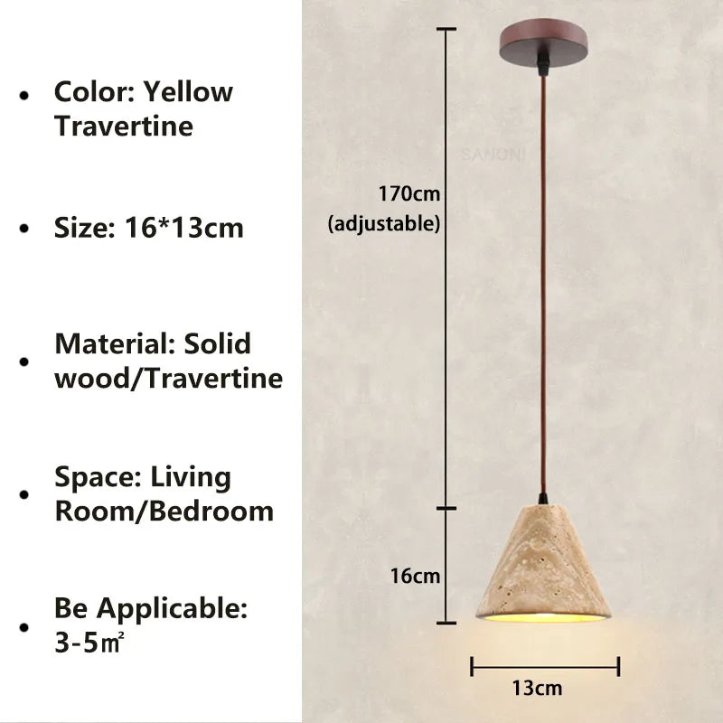ZenLicht | Moderne Wabi Sabi Pendelleuchte