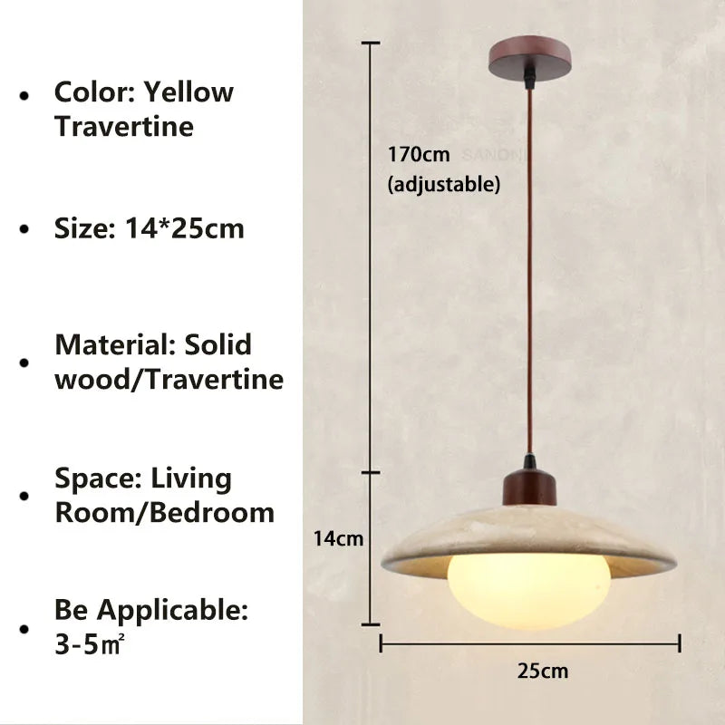 ZenLicht | Moderne Wabi Sabi Pendelleuchte