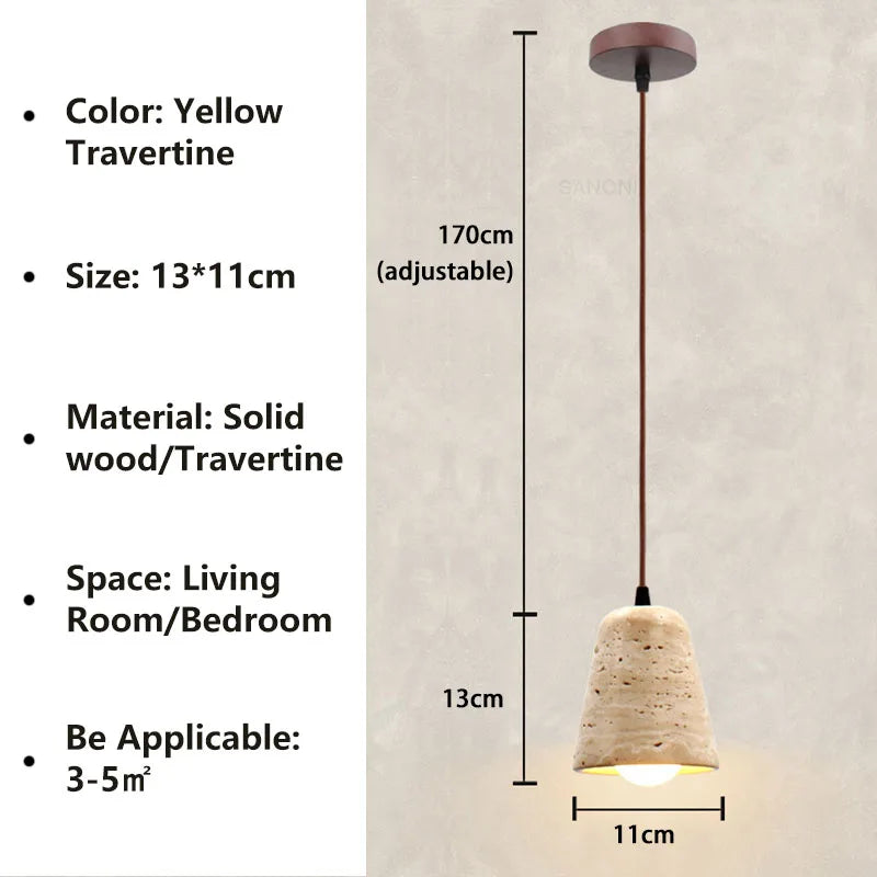 ZenLicht | Moderne Wabi Sabi Pendelleuchte