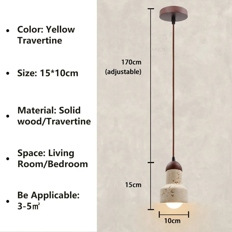 ZenLicht | Moderne Wabi Sabi Pendelleuchte