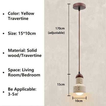 ZenLicht | Moderne Wabi Sabi Pendelleuchte
