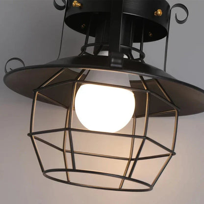 AntiqueCage | Industrielle Pendelleuchte