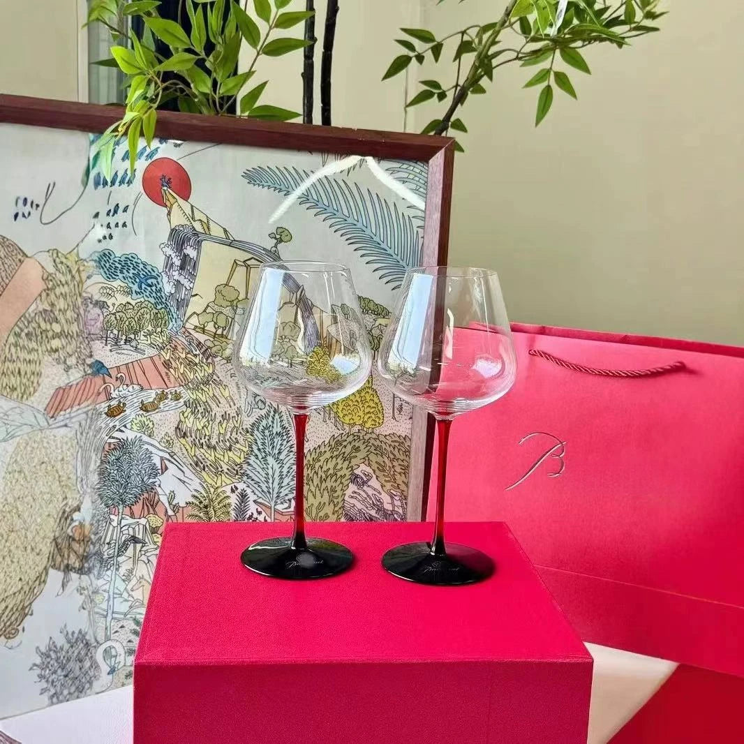 Roselune | Weingläser Set – Elegante Kristallgläser für Rotwein im Geschenkset 5