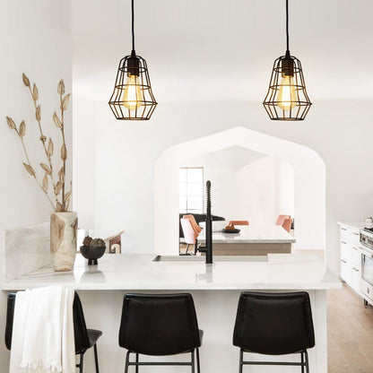 RustikCage | Industrielle Vintage Käfig-Pendelleuchte Ceiling lights