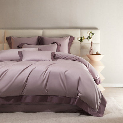 Mystique Mauve – Bettwäsche-Set aus ägyptischer Baumwolle