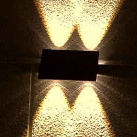 SensoLuma | Intelligente Solarwandleuchte mit Dämmerungssensor und warmem Licht