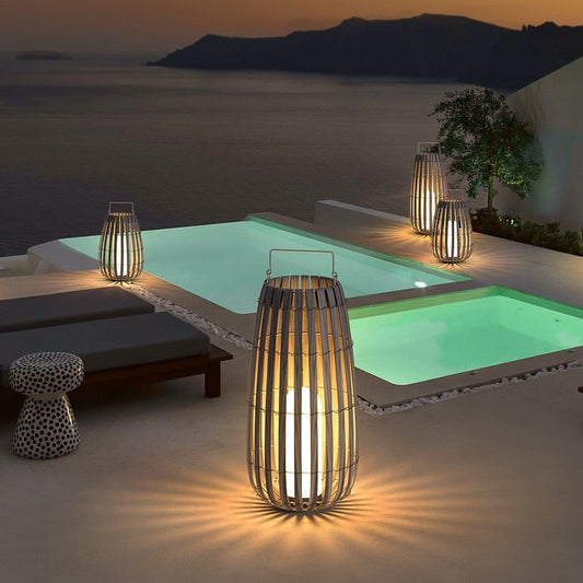Dekorative Solar Lampe mit IP65 Schutz – Edelstahl Gartenbeleuchtung Solar, Warm- und Kaltlicht-6