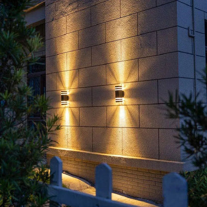 DropGuard | Wetterfeste LED Wandleuchte für Außenbereich – Moderne Beleuchtungslösung