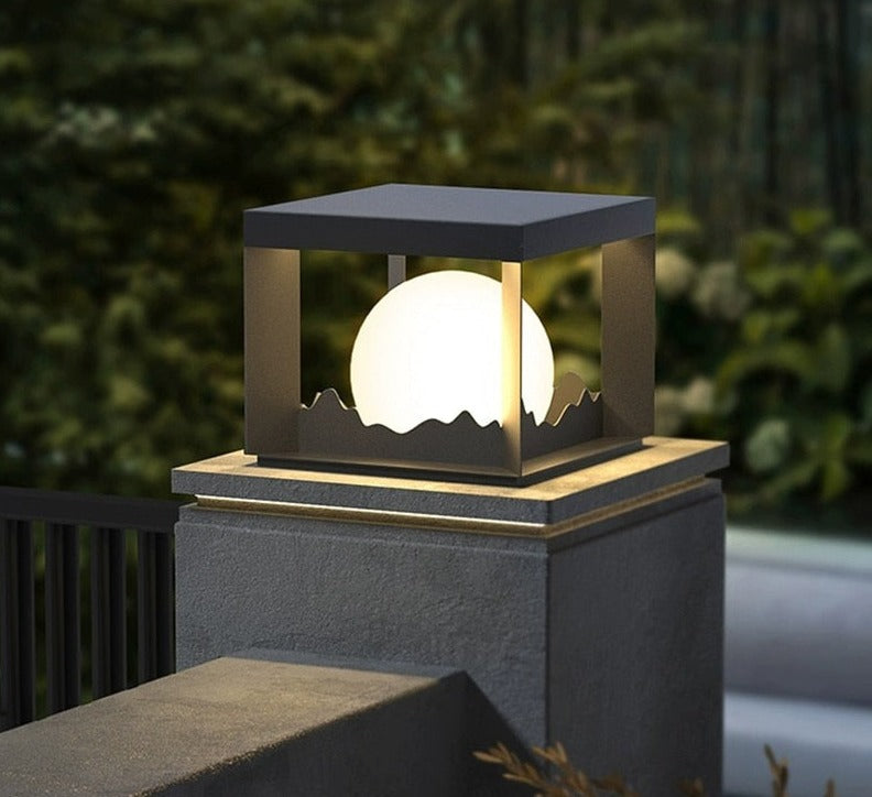 Solar Außenlampe IP65 Wasserdicht aus Edelstahl und Aluminium – LED Außenbeleuchtung mit Warm- und Kaltlicht für Garten und Haus-4