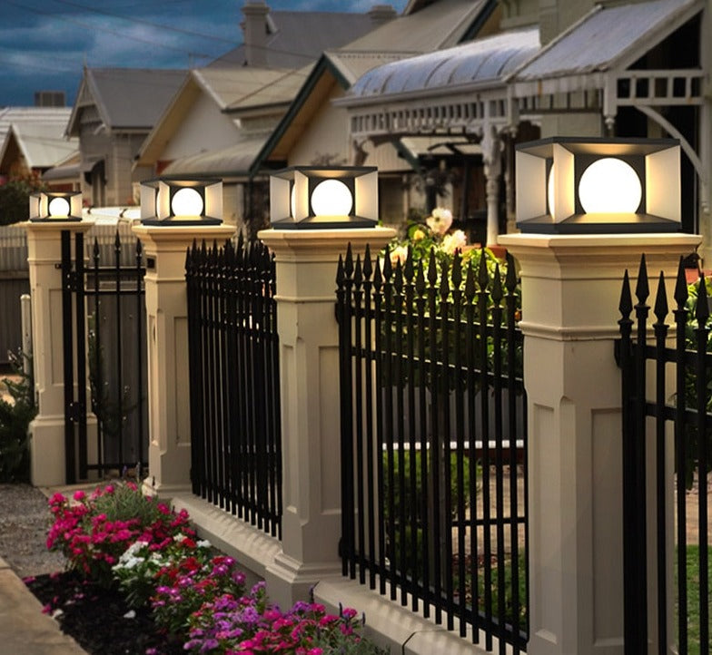 Solar Wandleuchte Außen IP65 – Edelstahl LED Solar Wandlampe für Garten und Terrasse-3