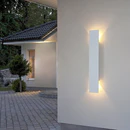 RainCast | Luxuriöse wasserdichte Außenwandleuchte aus Aluminium in verschiedenen Größen