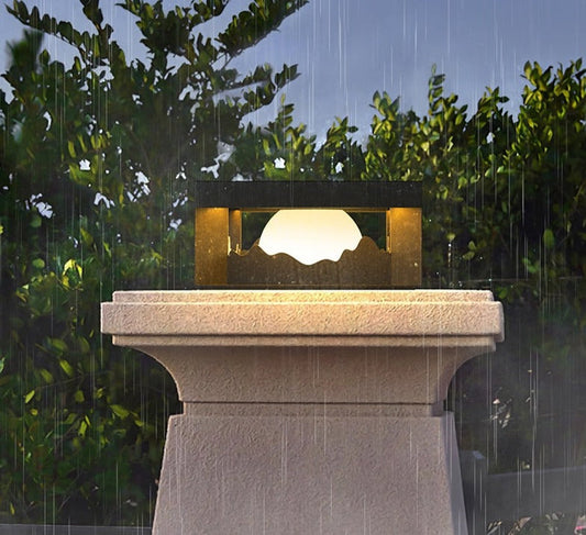 Solar Außenlampe IP65 Wasserdicht aus Edelstahl und Aluminium – LED Außenbeleuchtung mit Warm- und Kaltlicht für Garten und Haus-6
