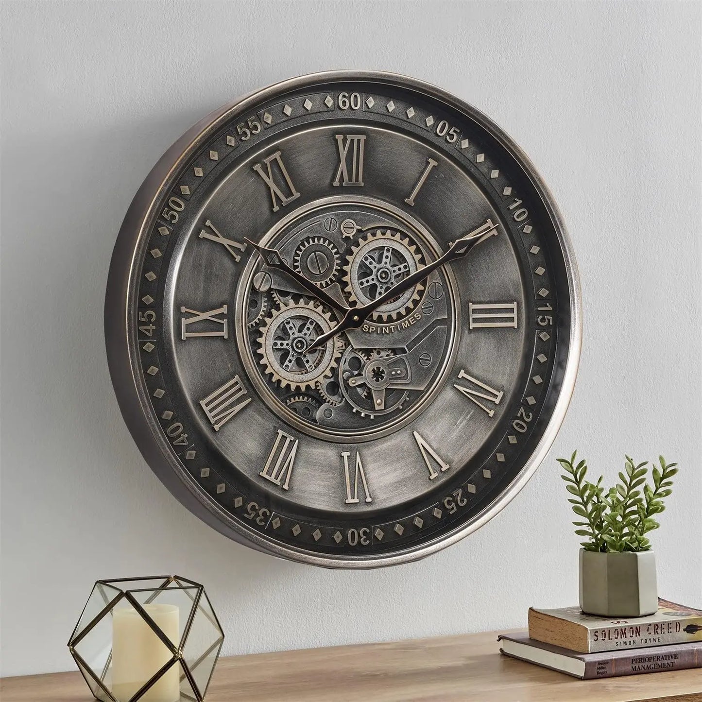 BatteryTime - Wanduhr mit Batteriebetrieb