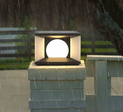 Solar Wandleuchte Außen IP65 – Edelstahl LED Solar Wandlampe für Garten und Terrasse-4