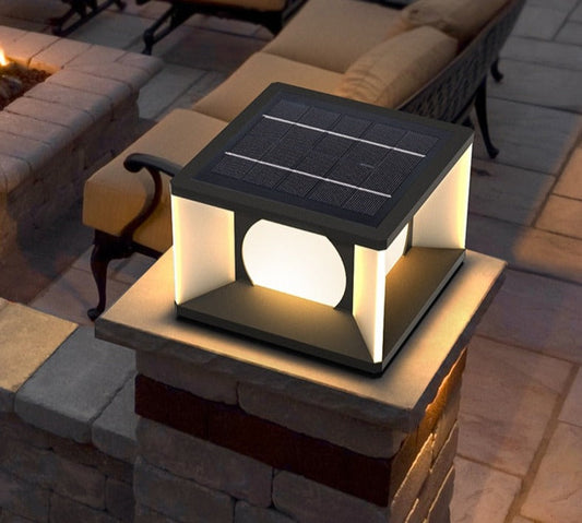Solar Wandleuchte Außen IP65 – Edelstahl LED Solar Wandlampe für Garten und Terrasse-1