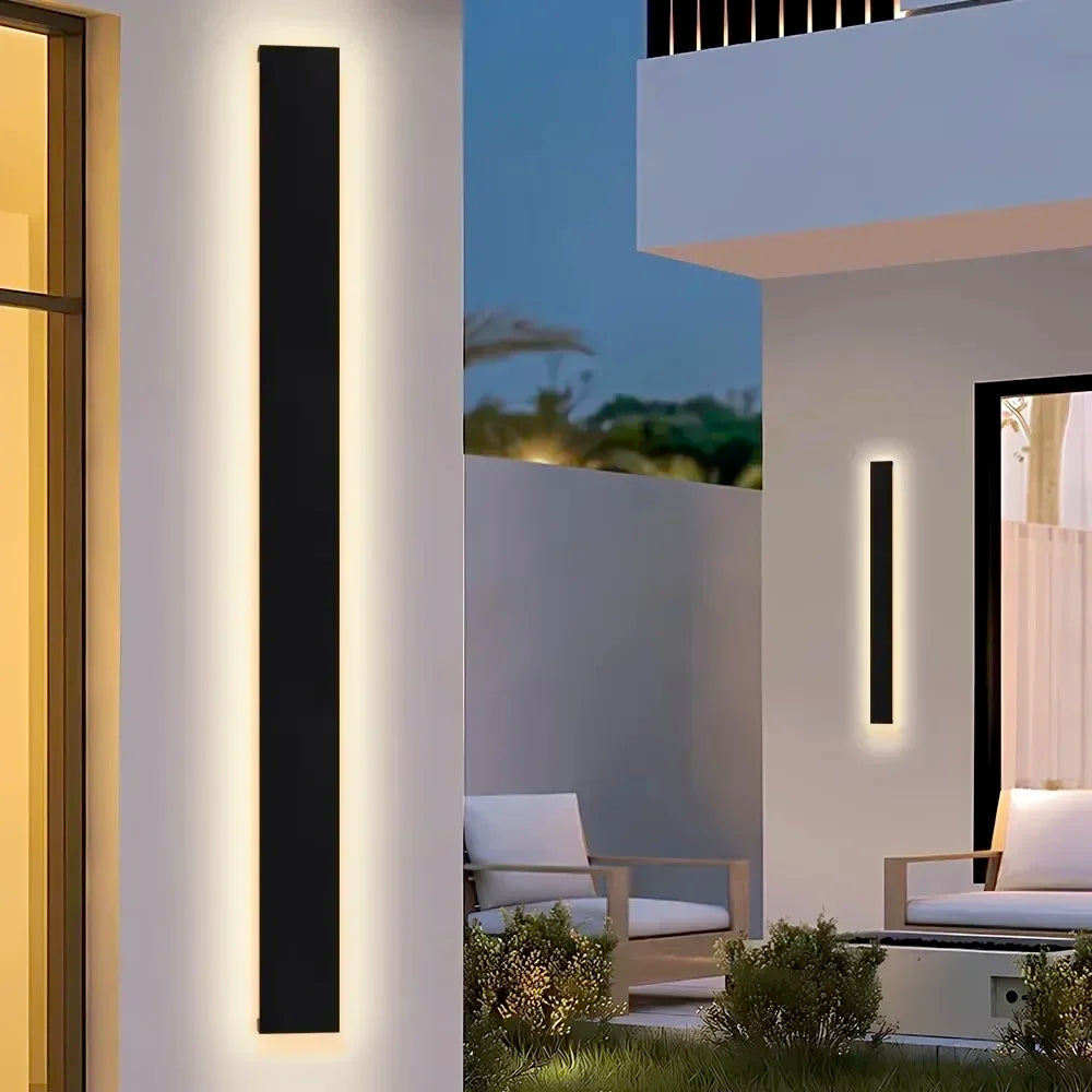 LumiVerde 90 | Moderne LED-Außenwandleuchte 90 cm - IP65 Wasserdicht