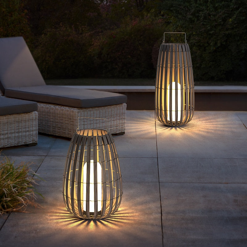 Dekorative Solar Lampe mit IP65 Schutz – Edelstahl Gartenbeleuchtung Solar, Warm- und Kaltlicht-3