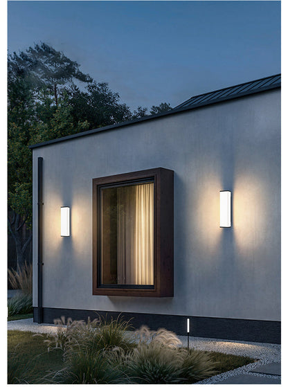 Luxus LED Außenlampe Schwarz mit Bewegungsmelder – Edelstahl Aussenbeleuchtung für Garten und Haus-5
