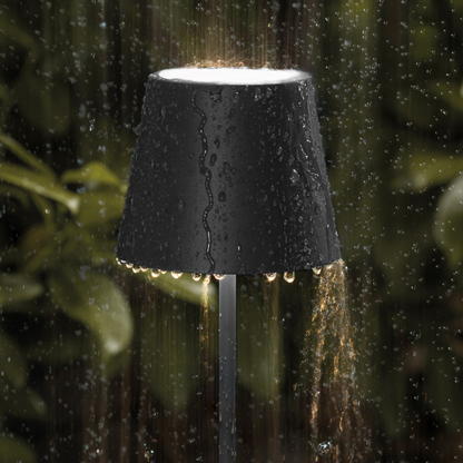 LumiTouch | Dimmbare Tischlampe – Kabellose Touch-LED mit USB-C Aufladung, 24h Akkulaufzeit