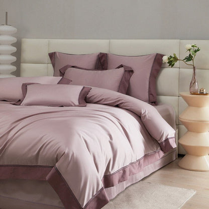 Mystique Mauve – Bettwäsche-Set aus ägyptischer Baumwolle