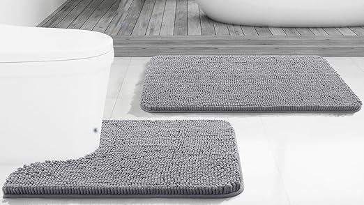 Serenova | Badematte – Plüschig und Rutschfest für Ihr Badezimmer 6