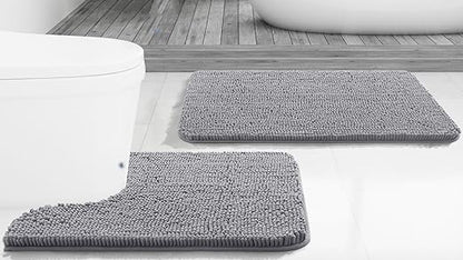 Serenova | Badematte – Plüschig und Rutschfest für Ihr Badezimmer 6