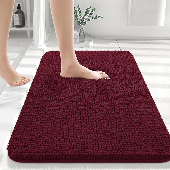 Serenova | Badematte – Plüschig und Rutschfest für Ihr Badezimmer 8