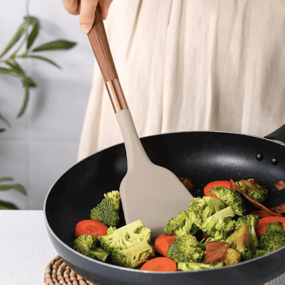 Silicor | Küchenset – 10-teilig, Hitzebeständig und Ergonomisch für Stilvolles Kochen 4