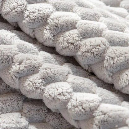SnuggleFleece | Sofaüberwurf – Plüsch mit Anti-Rutsch-Funktion für Ecksofa 3