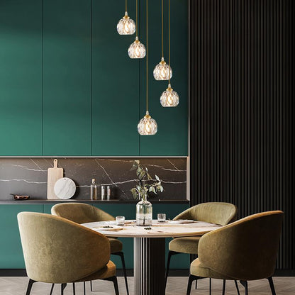 SpiraLume | Kuppel-Cluster-Pendelleuchte Ceiling lights