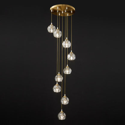 SpiraLume | Kuppel-Cluster-Pendelleuchte Ceiling lights