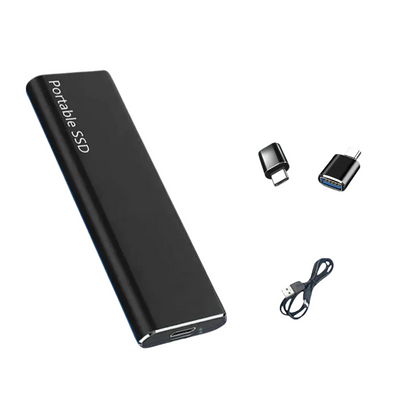 Storvex | Externe Festplatte – Tragbar mit 4TB und USB 3.1 Typ-C Anschluss 0