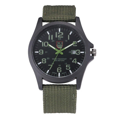 Taktor | Herrenuhr – Robuste Militär-Armbanduhr mit Wasserbeständigkeit und Stoppuhr 1