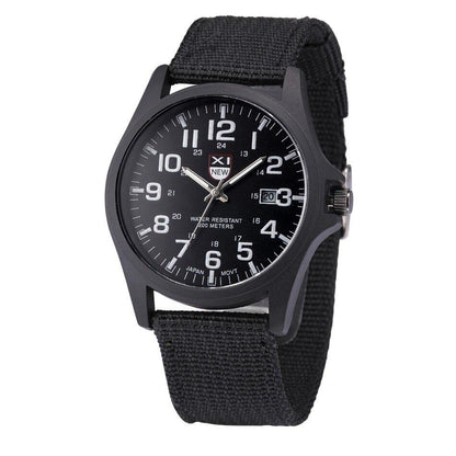Taktor | Herrenuhr – Robuste Militär-Armbanduhr mit Wasserbeständigkeit und Stoppuhr 2
