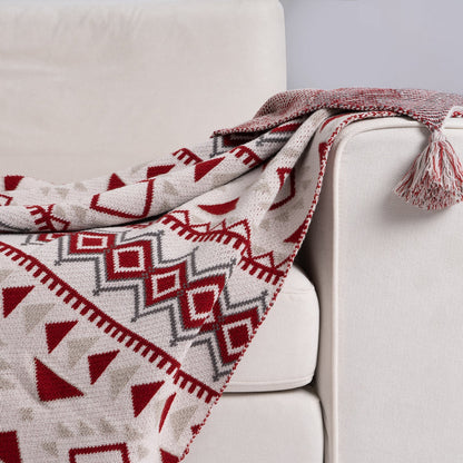 Tribalia | Wohndecke – Warm und Stilvoll mit Modernem Stammesmuster 5