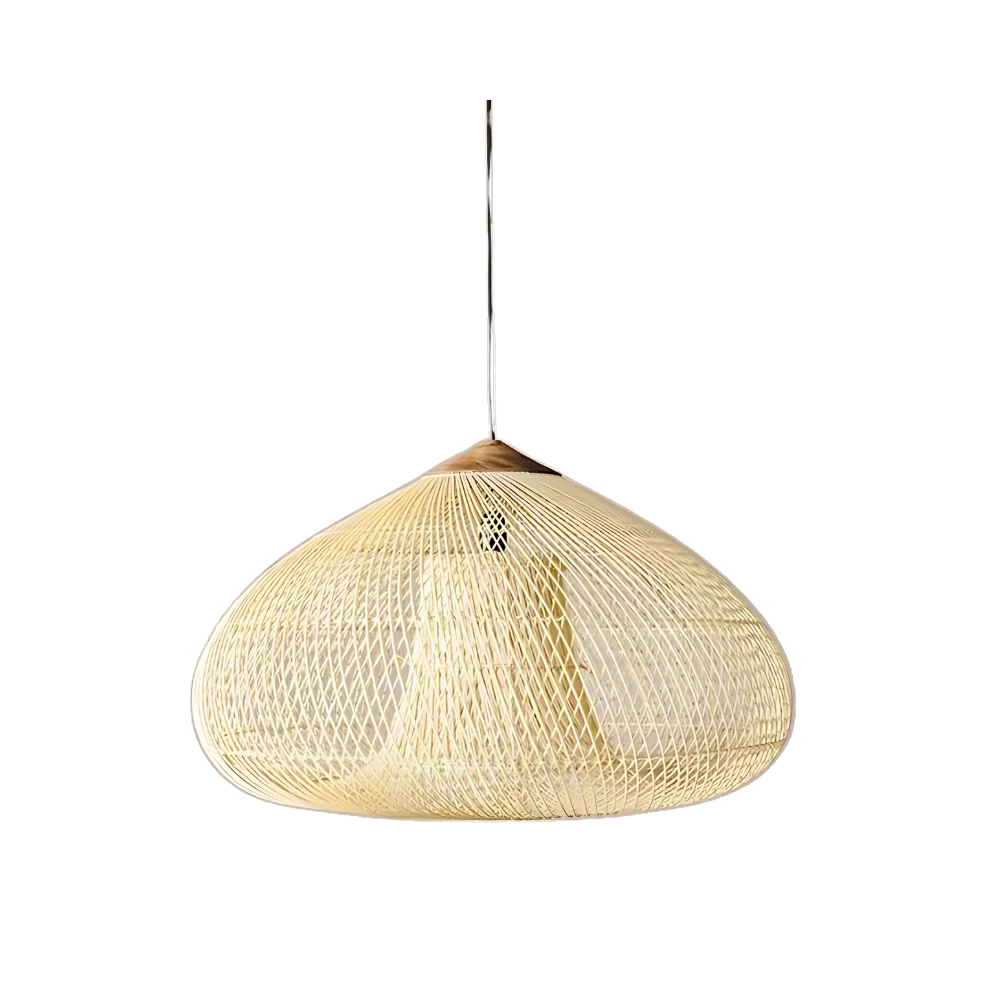 Velonia | Rattan Anhängerlicht – Handgefertigt für Boho-Chic Atmosphäre 0