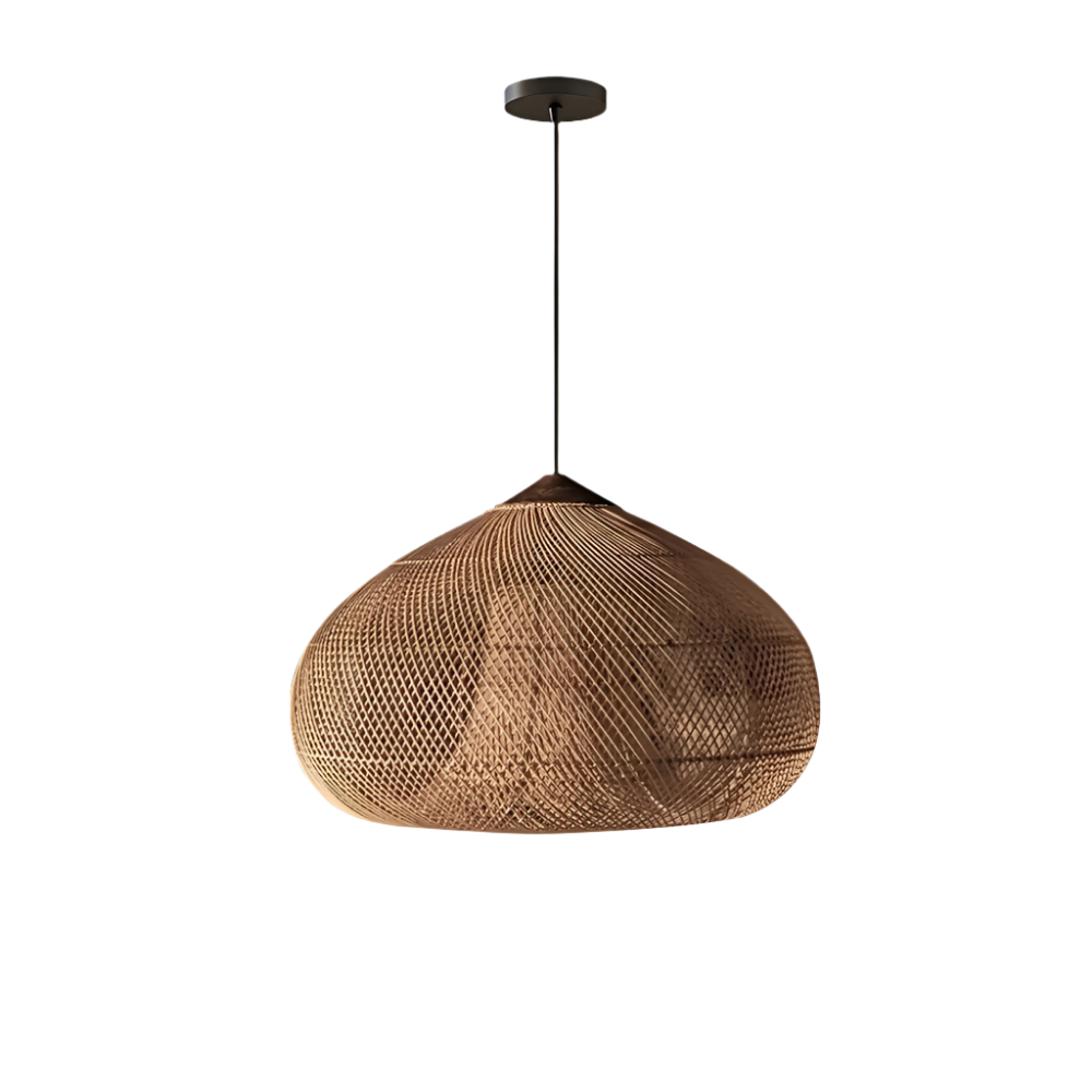 Velonia | Rattan Anhängerlicht – Handgefertigt für Boho-Chic Atmosphäre 1
