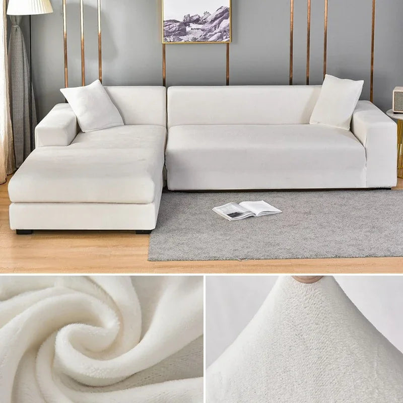Veloria | Sofabezug – Luxuriöser Stretch-Samt für perfekten Schutz und eleganten Look 20