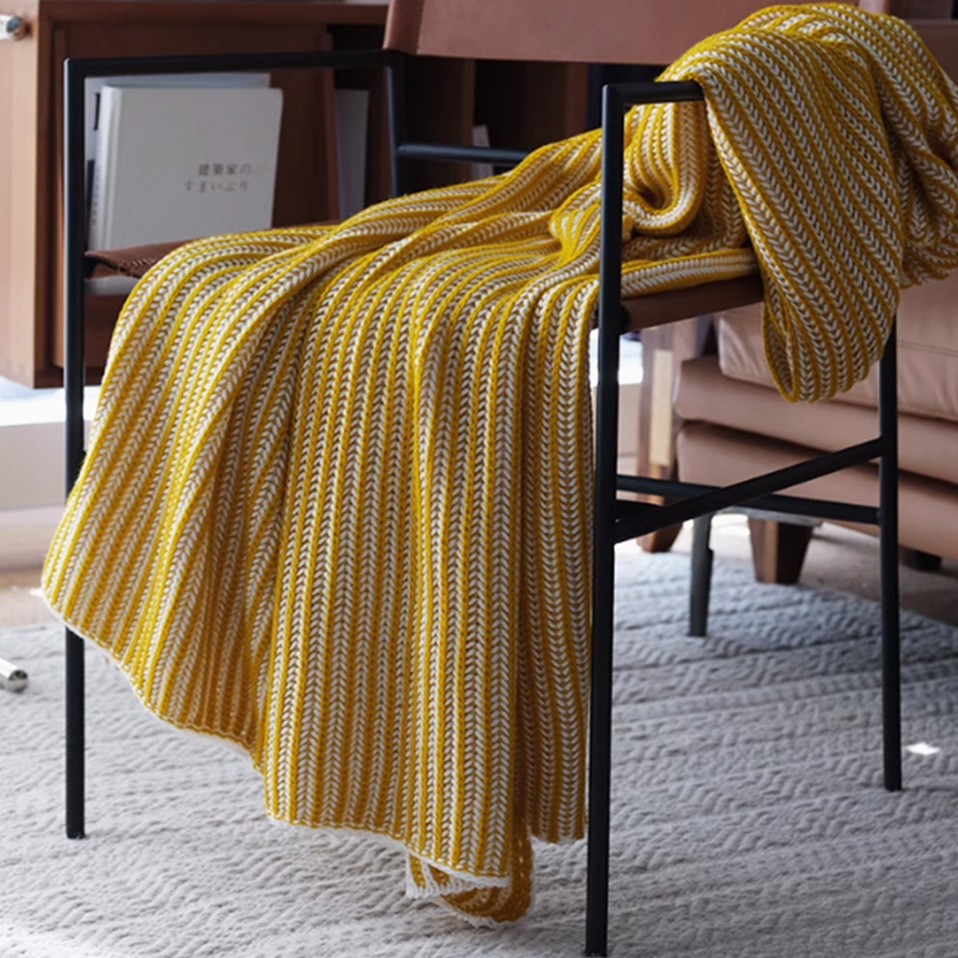 Veloria | Strickwurfdecke – Gemütlich und stilvoll für jeden Raum 0