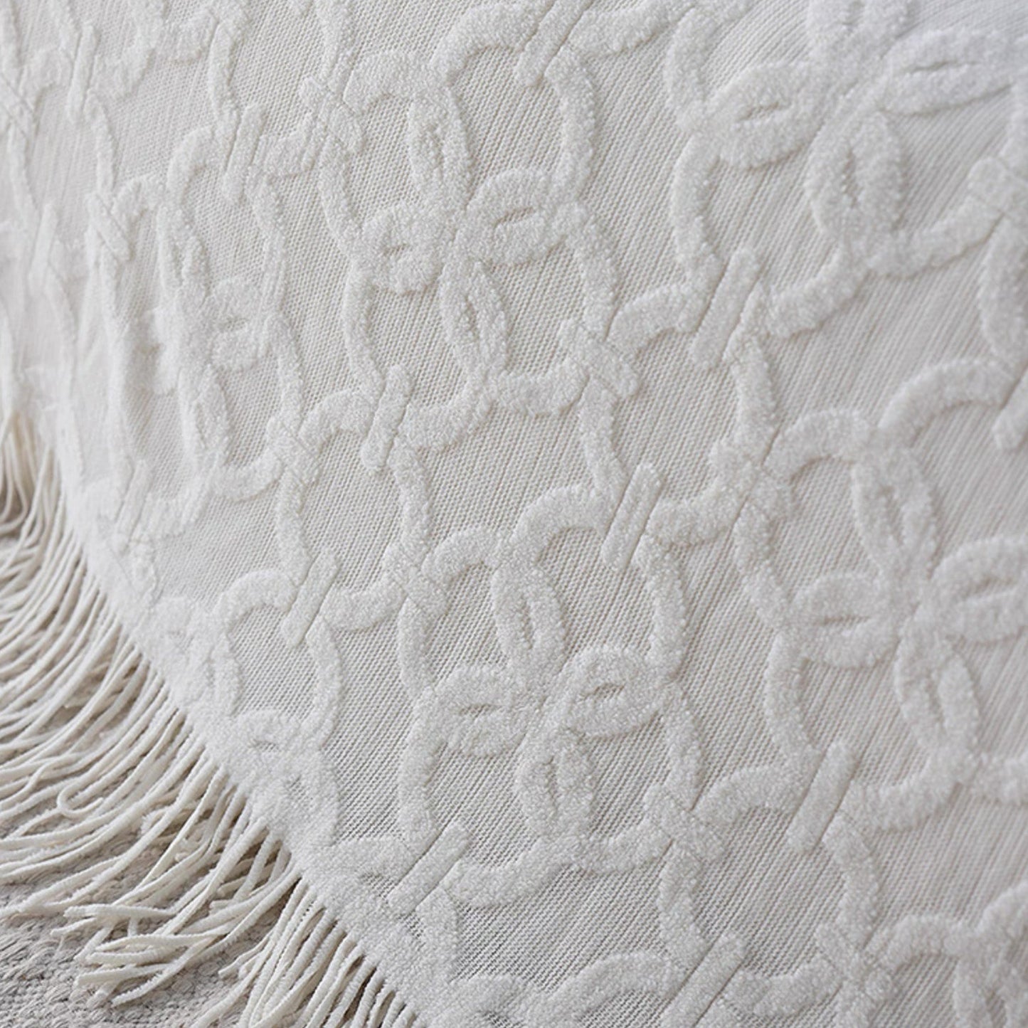 Veloria | Wurfdecke – Elegantes Design mit Fransen für stilvolle Wohnräume 7