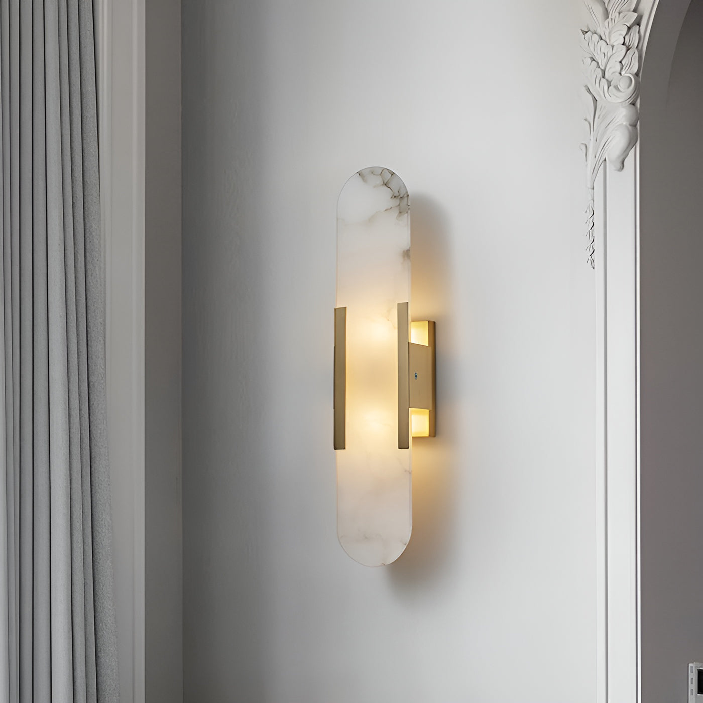 Veoluxia | Wandleuchte – Elegantes Alabasterdesign für Stilvolle Innenräume 2