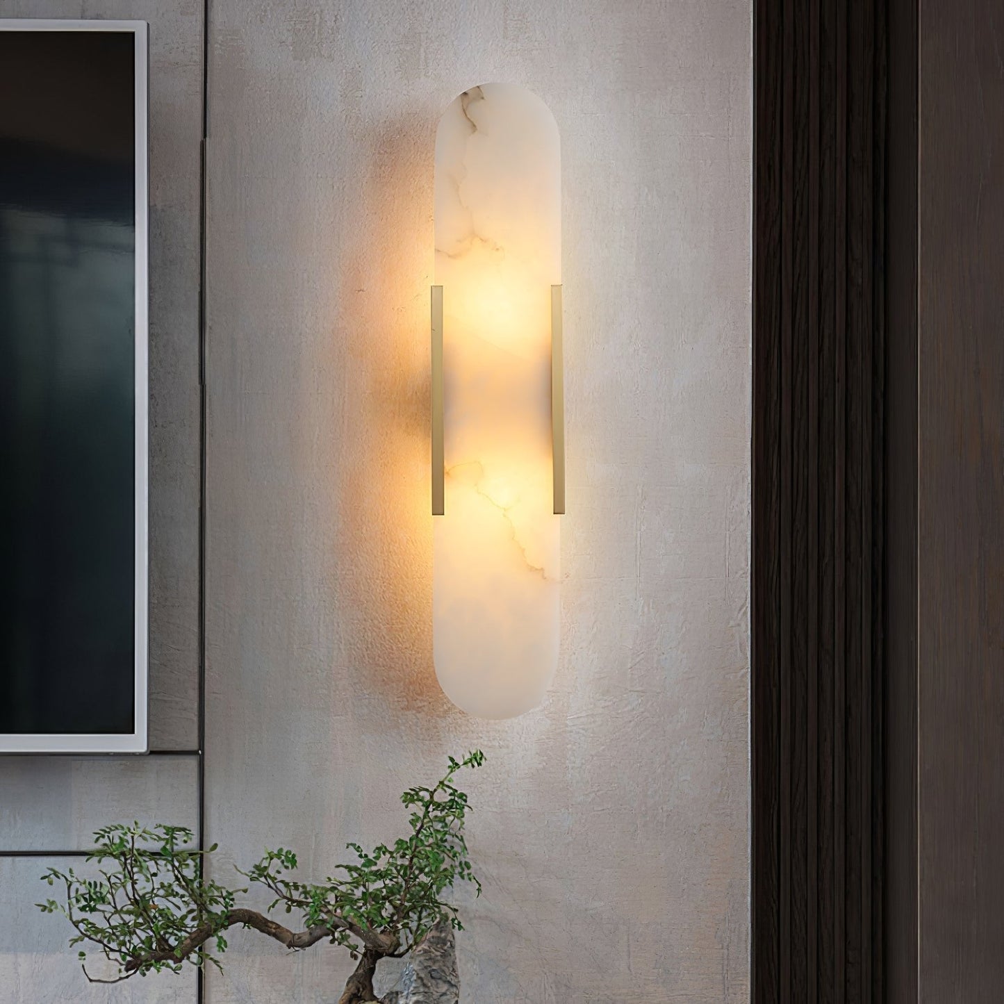 Veoluxia | Wandleuchte – Elegantes Alabasterdesign für Stilvolle Innenräume 3