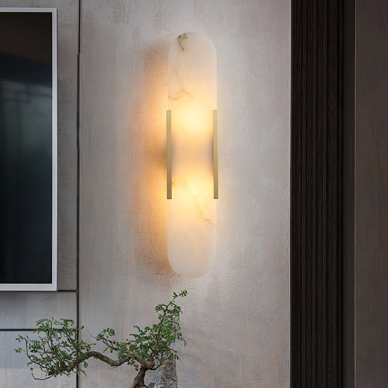 Veoluxia | Wandleuchte – Elegantes Alabasterdesign für Stilvolle Innenräume 3