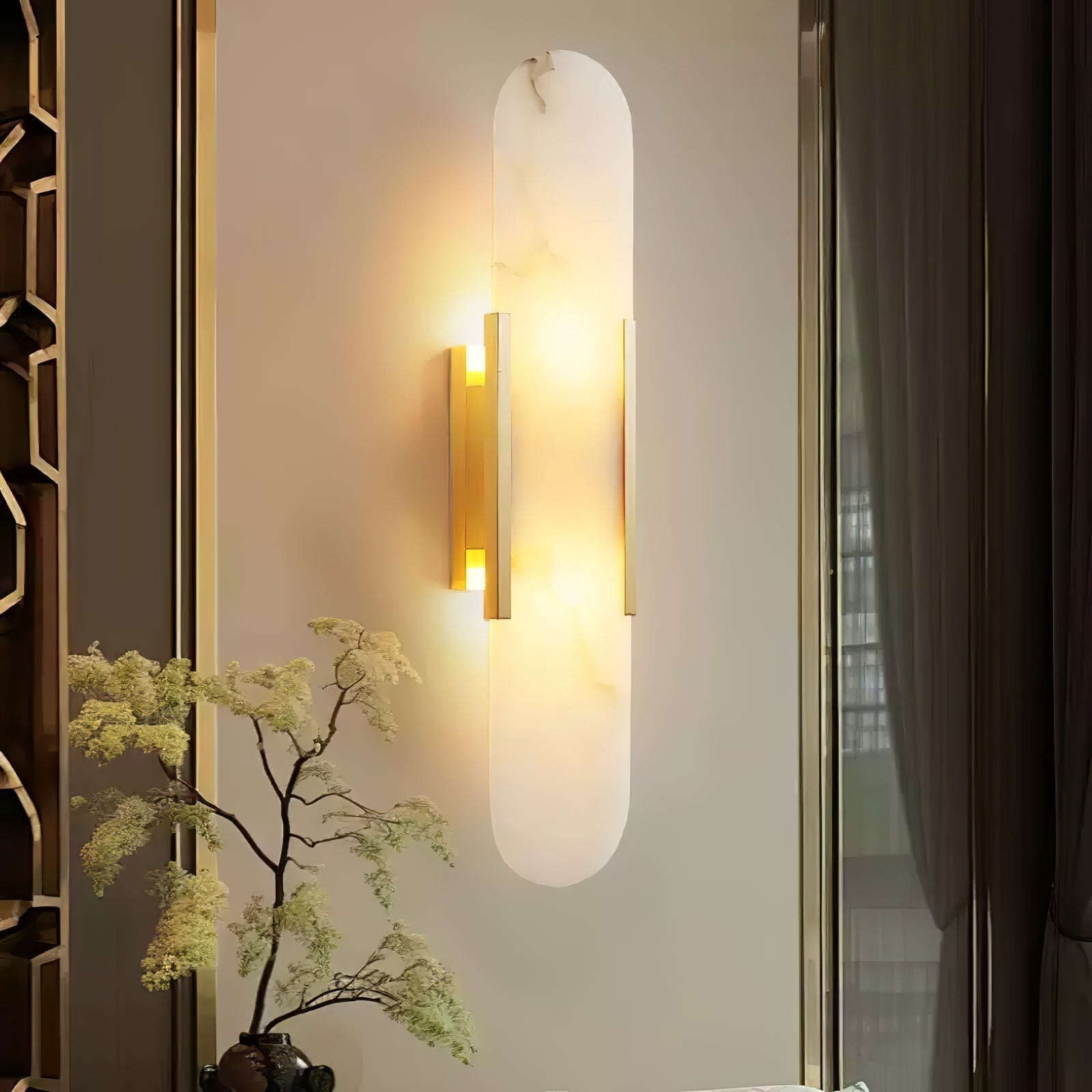 Veoluxia | Wandleuchte – Elegantes Alabasterdesign für Stilvolle Innenräume 5