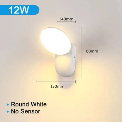 WachsamerWächter | LED-Verandalicht mit PIR-Bewegungssensor – Innen- & Außenleuchte, IP-Schutz, langlebig für 50.000h